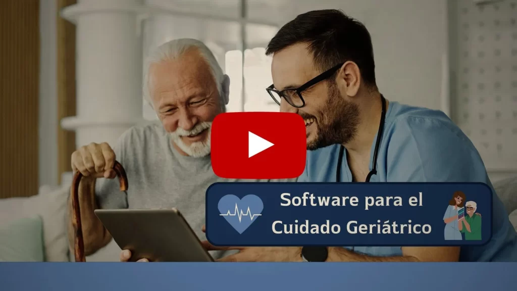 video sobre el software para el cuidado geriátrico en yellow day