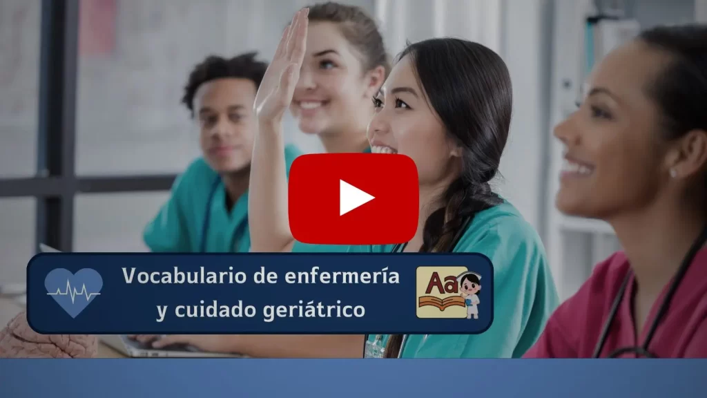 vocabulario de enfermería YT