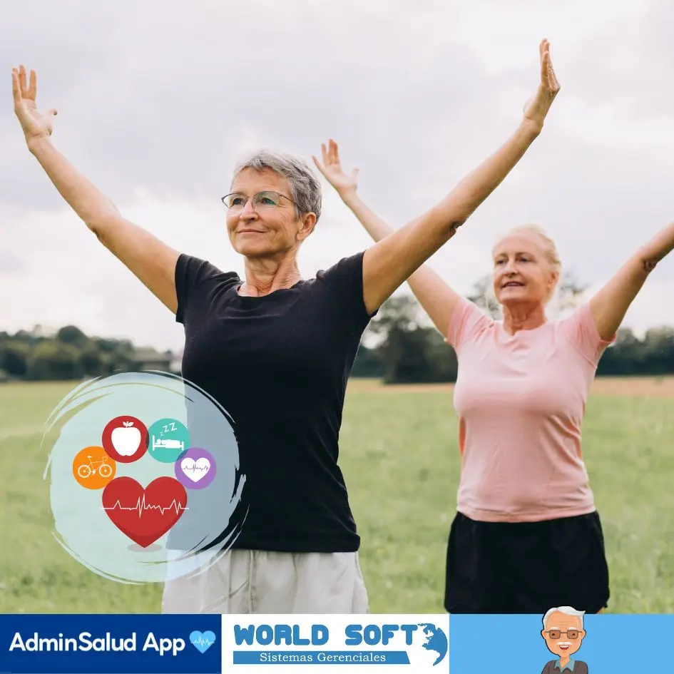 ejercicios para la tercera edad en espacio externo