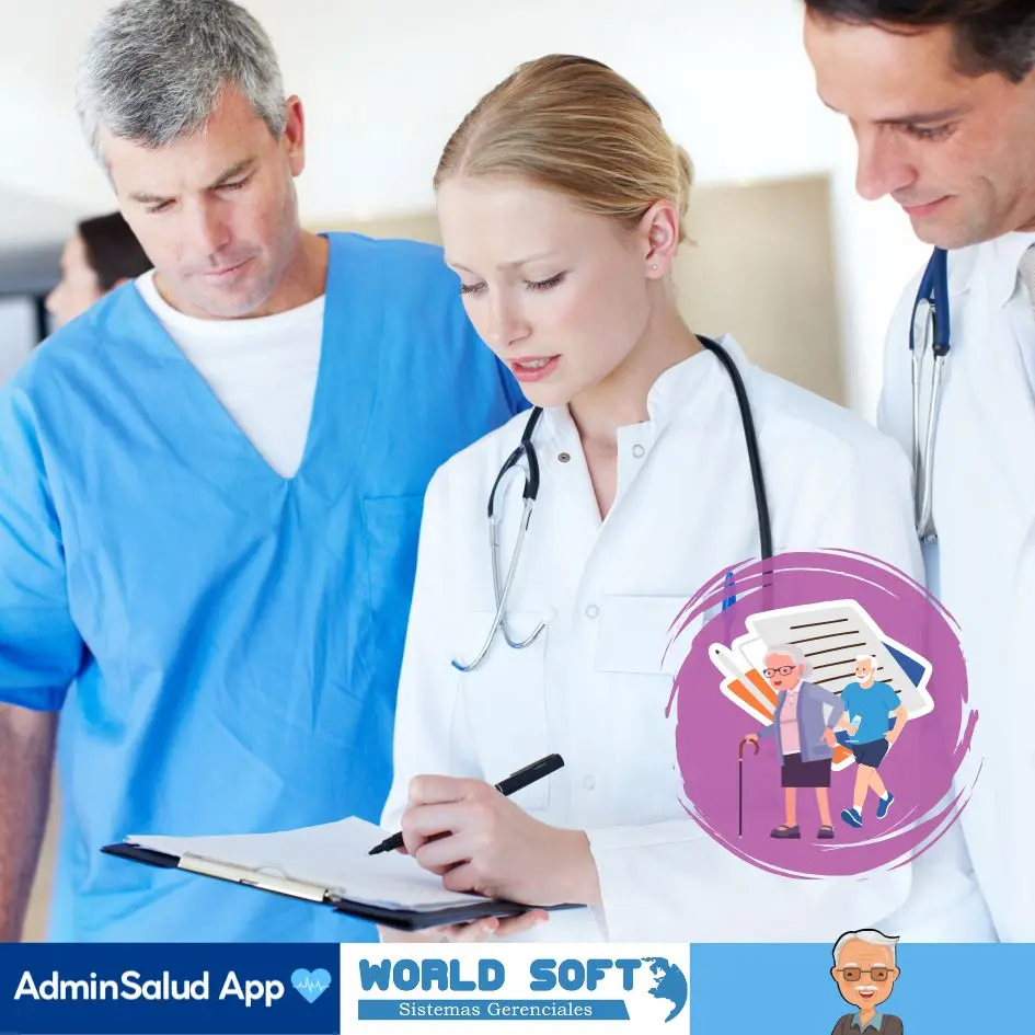 personal médico y de enfermería diseña un plan de cuidado geriátrico