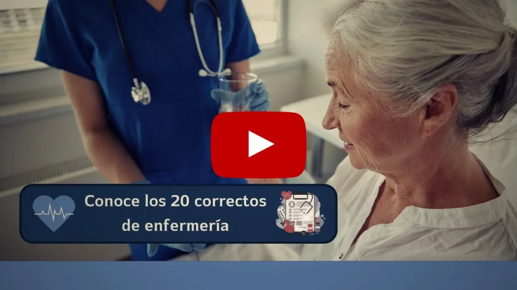 conoce los 20 correctos de enfermería YT