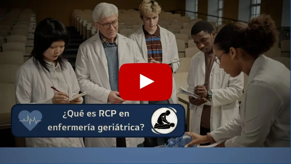 rcp en enfermería geriátrica YT