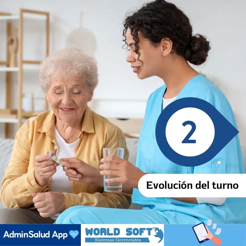 auxiliar de enfermería realiza la administración de medicamentos para la evolución en la nota de enfermería ejemplo